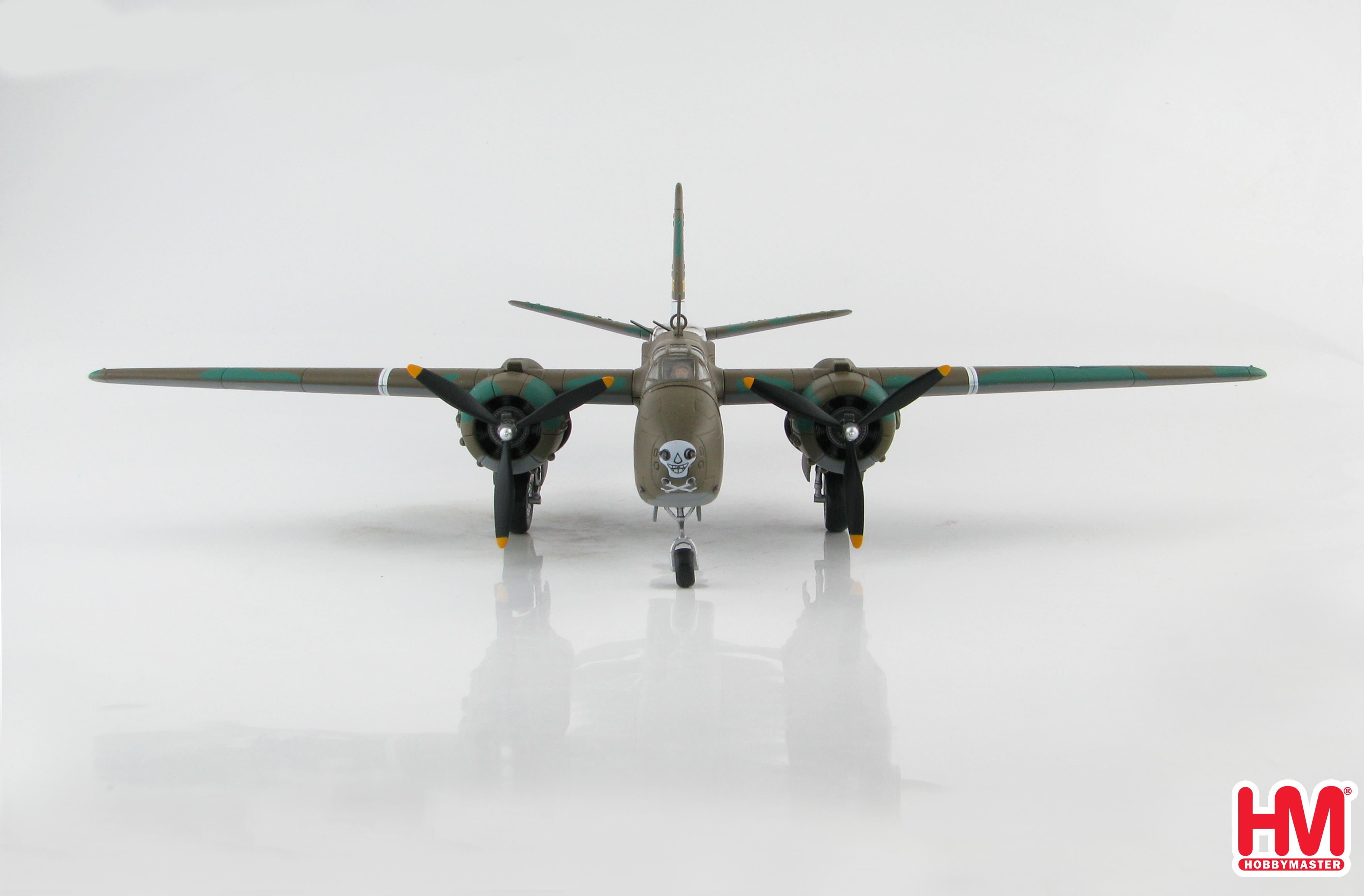 Douglas A-20G Havoc “Little Joe” 1945, 1:72 Scale Diecast Model Front View