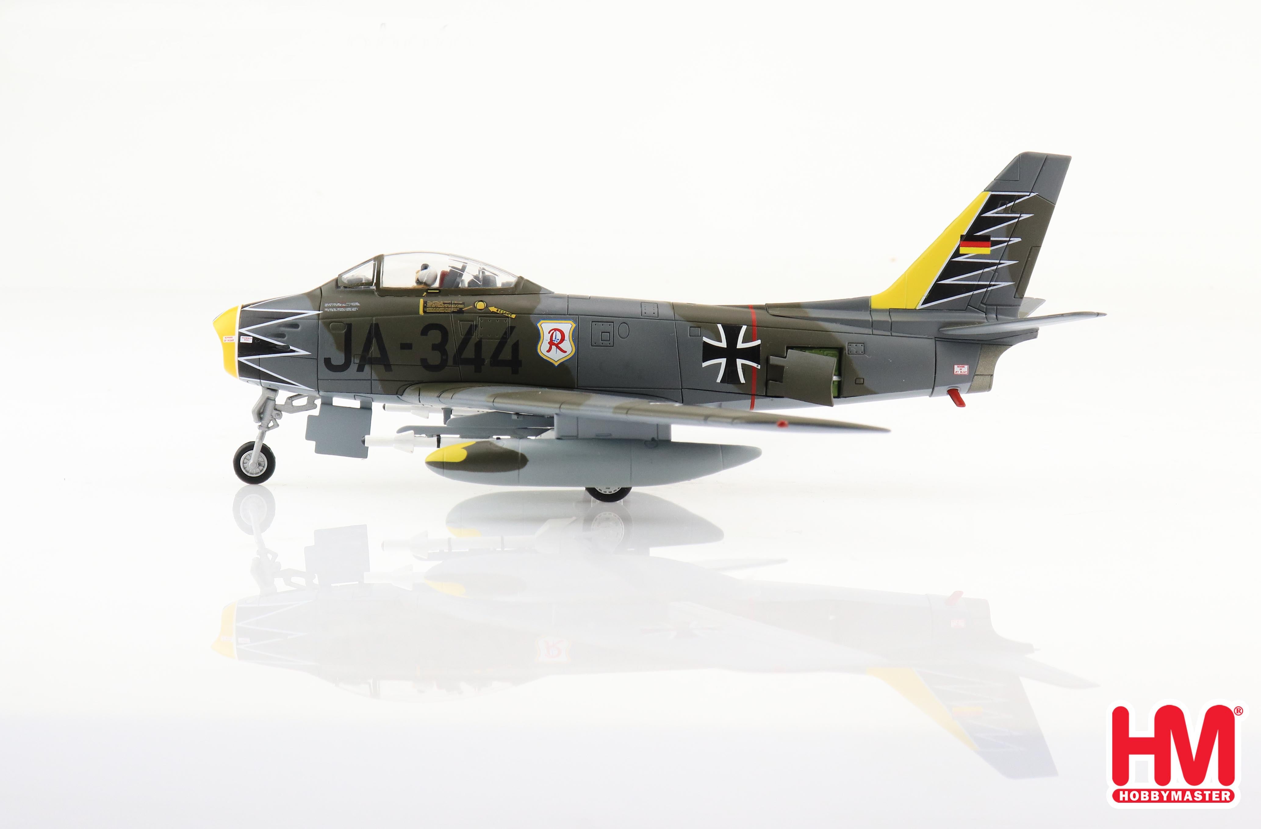 Canadair Sabre Mk 6, JG 71 1961, 1:72 Scale Diecast Model Left Side View