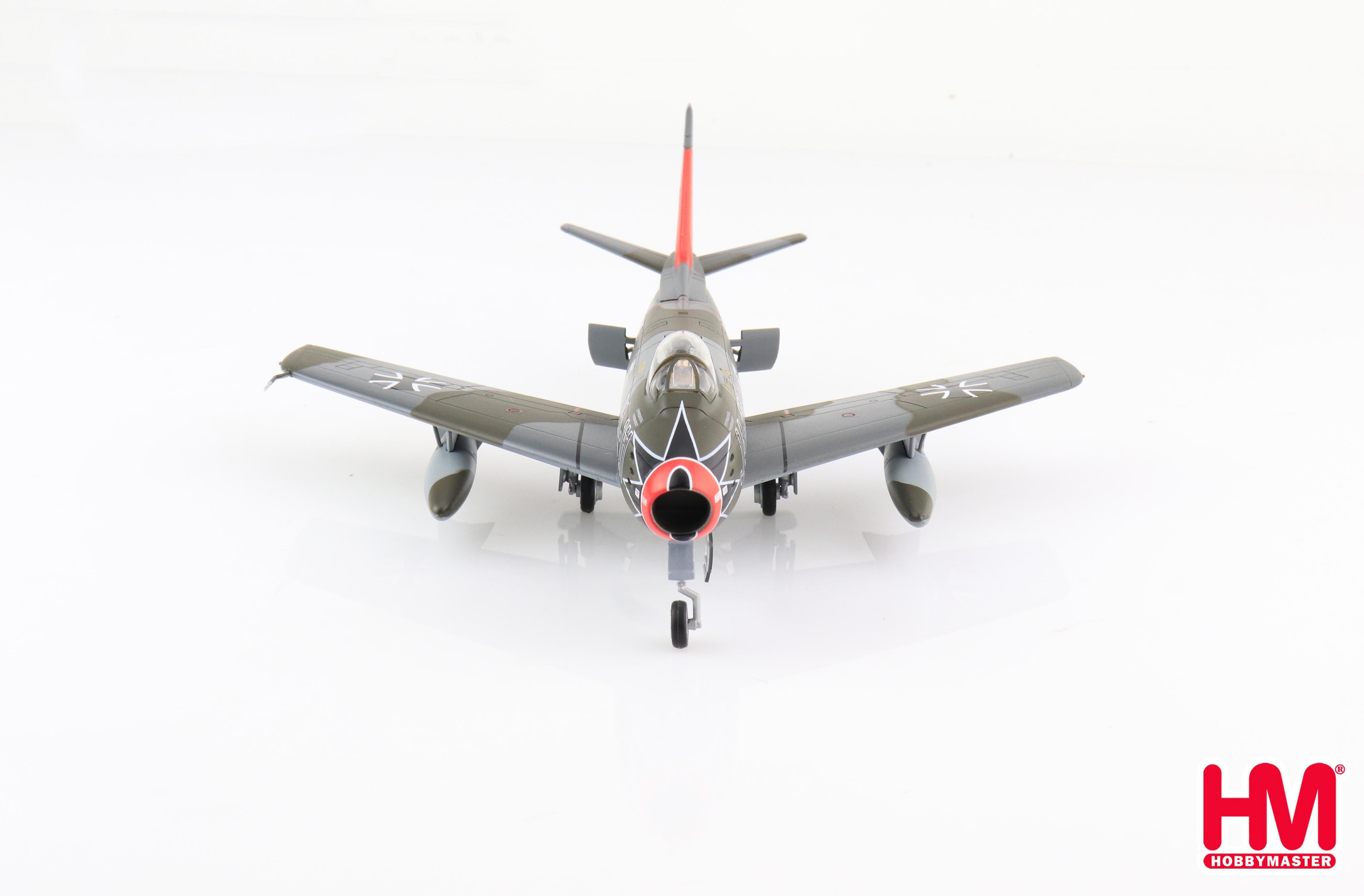 Canadair Sabre Mk 6 JG 71 "Richthofen" 1960s, 1:72 Scale Diecast Model Front View