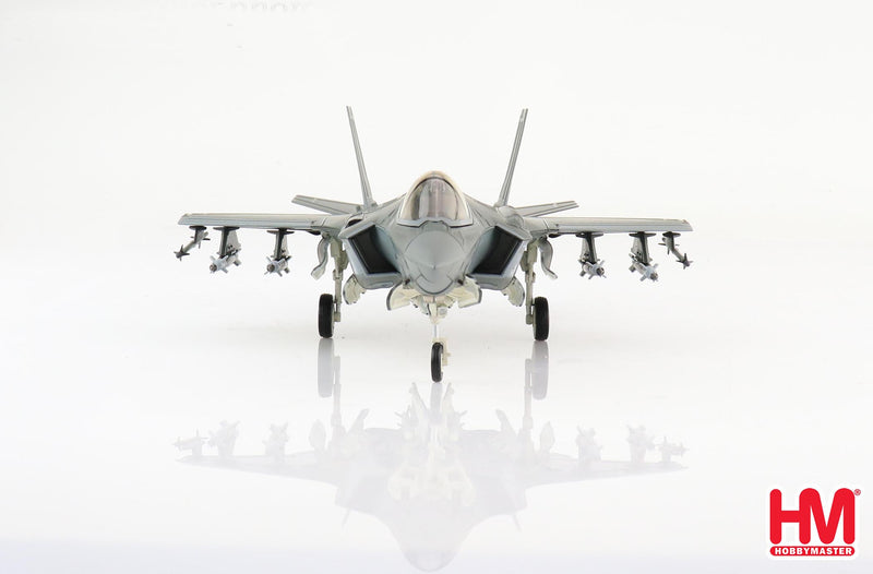 Lockheed Martin F-35A Lightning II 495th FS “Valkyries” 2021, 1:72 Scale Diecast Model Front View