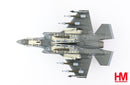 Lockheed Martin F-35A Lightening II 495th FS “Valkyries” 2021, 1:72 Scale Diecast Model Bottom View