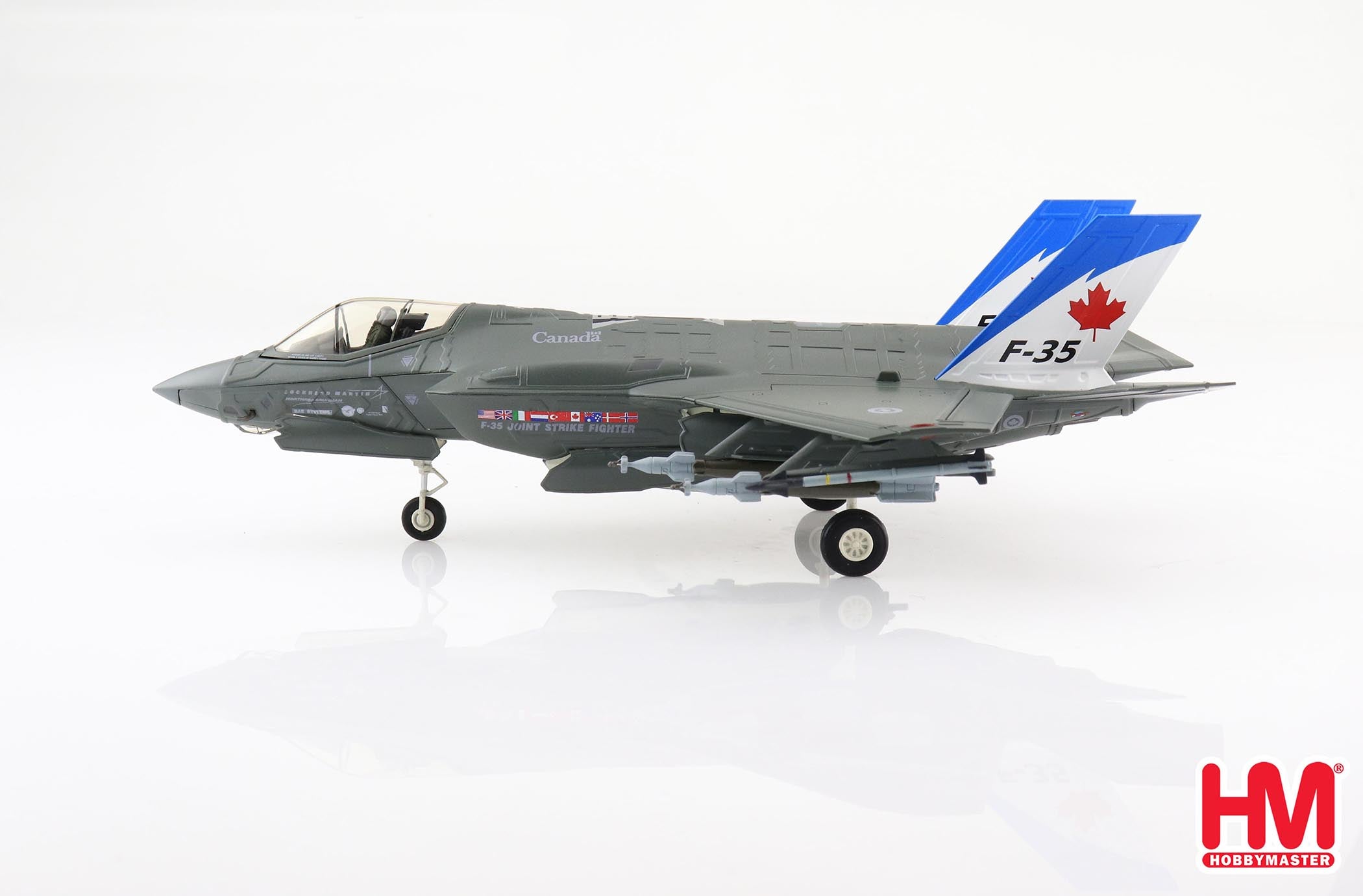 Lockheed Martin F-35A Lightning II Canada Aviation & Space Museum 2010, 1:72 Scale Diecast Model