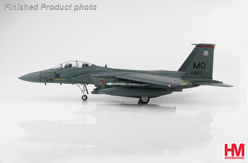 McDonnell Douglas F-15E Strike Eagle 391st Fighter Squadron Operation Enduring Freedom 1:72 Scale Diecast Model Left Side View