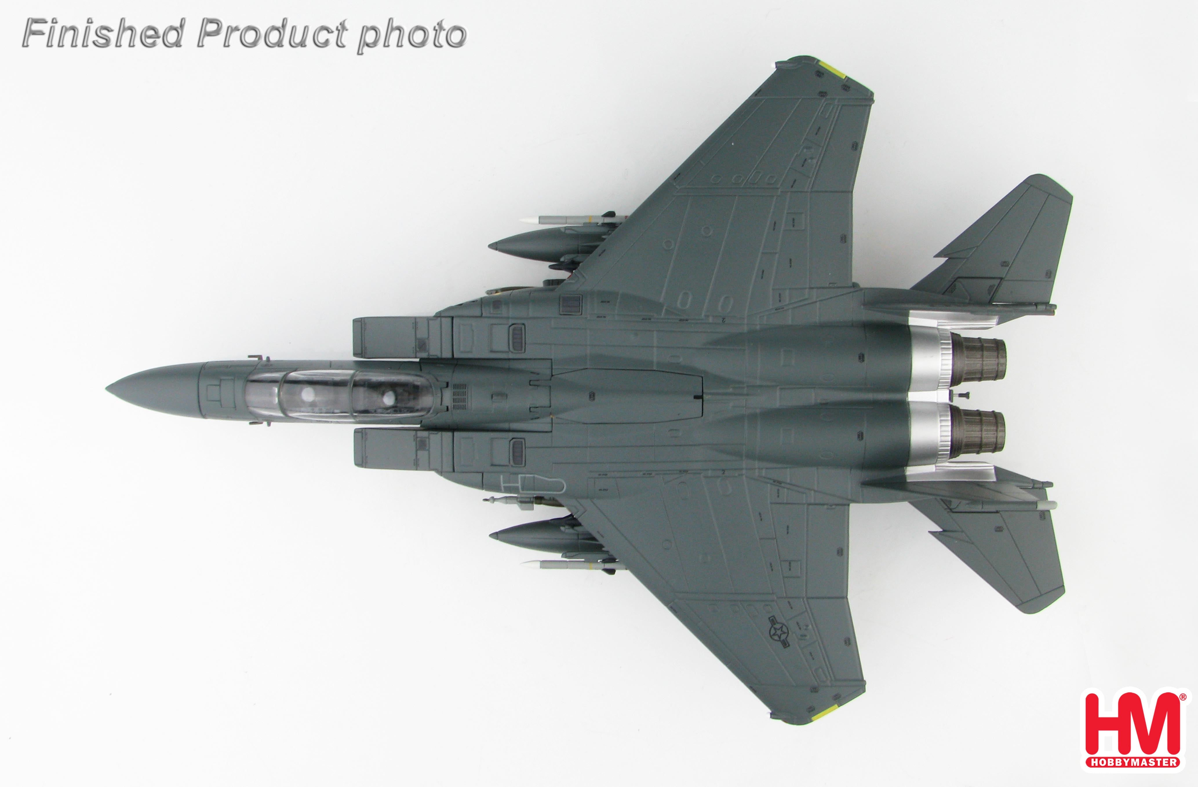 McDonnell Douglas F-15E Strike Eagle 391st Fighter Squadron Operation Enduring Freedom 1:72 Scale Diecast Model Top View