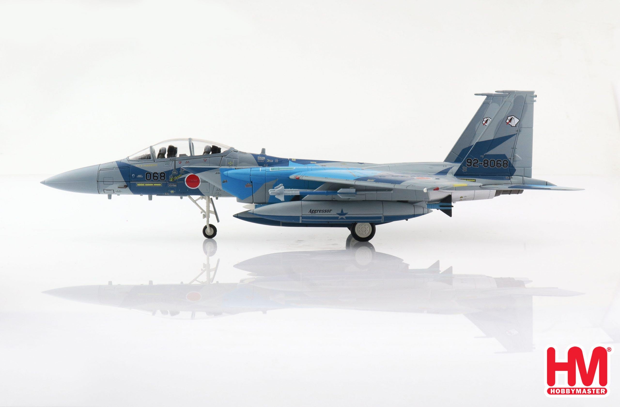 Mitsubishi F-15DJ Eagle Japanese Air Self-Defense Force “Aggressor” 2013, 1:72 Scale Diecast Model Left Side View