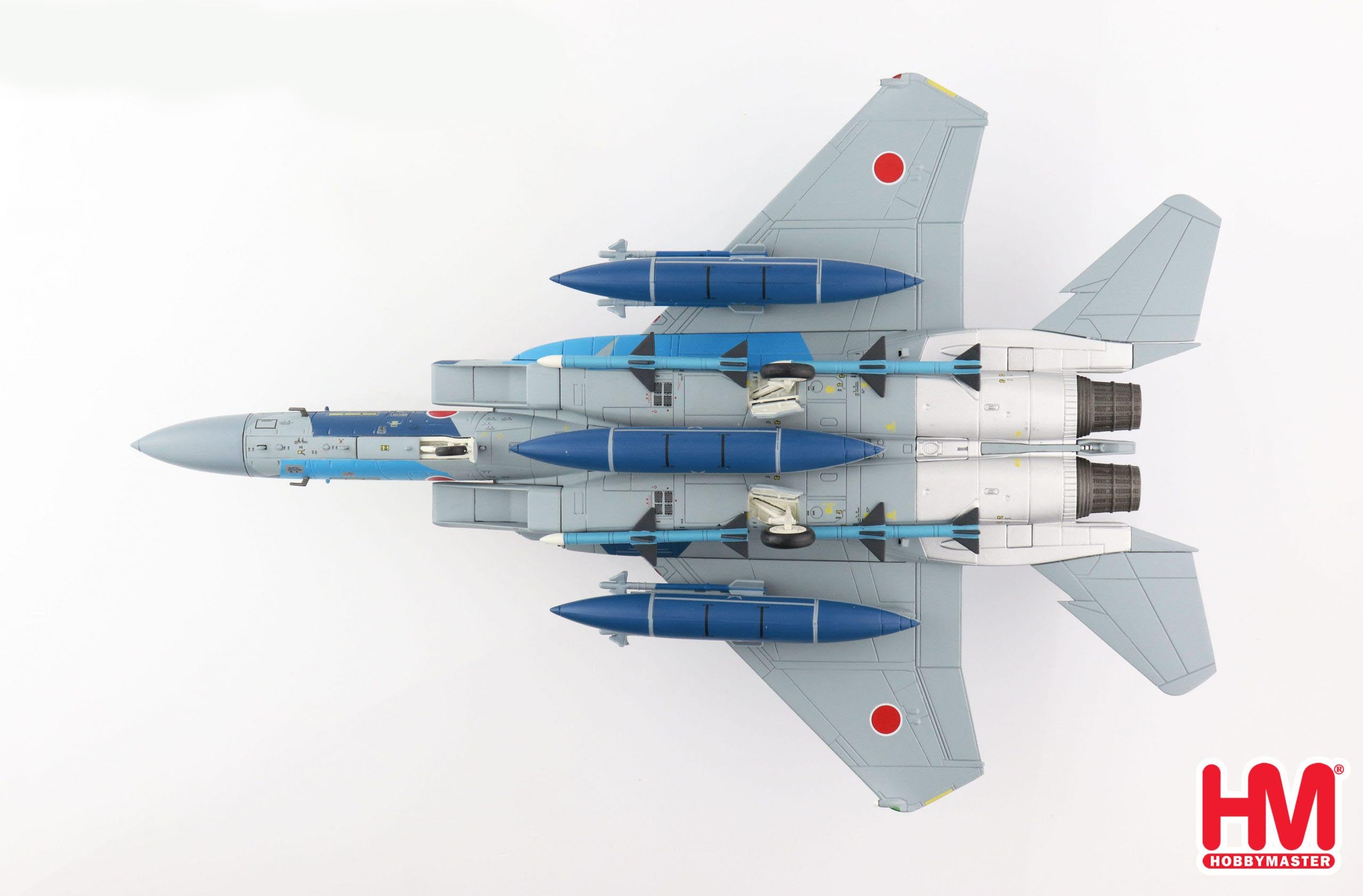 Mitsubishi F-15DJ Eagle Japanese Air Self-Defense Force “Aggressor” 2013, 1:72 Scale Diecast Model Bottom View