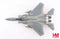 McDonnell Douglas F-15C Eagle 44th Fighter Squadron “Vampire Bats” 2020, 1:72 Scale Diecast Model Top View