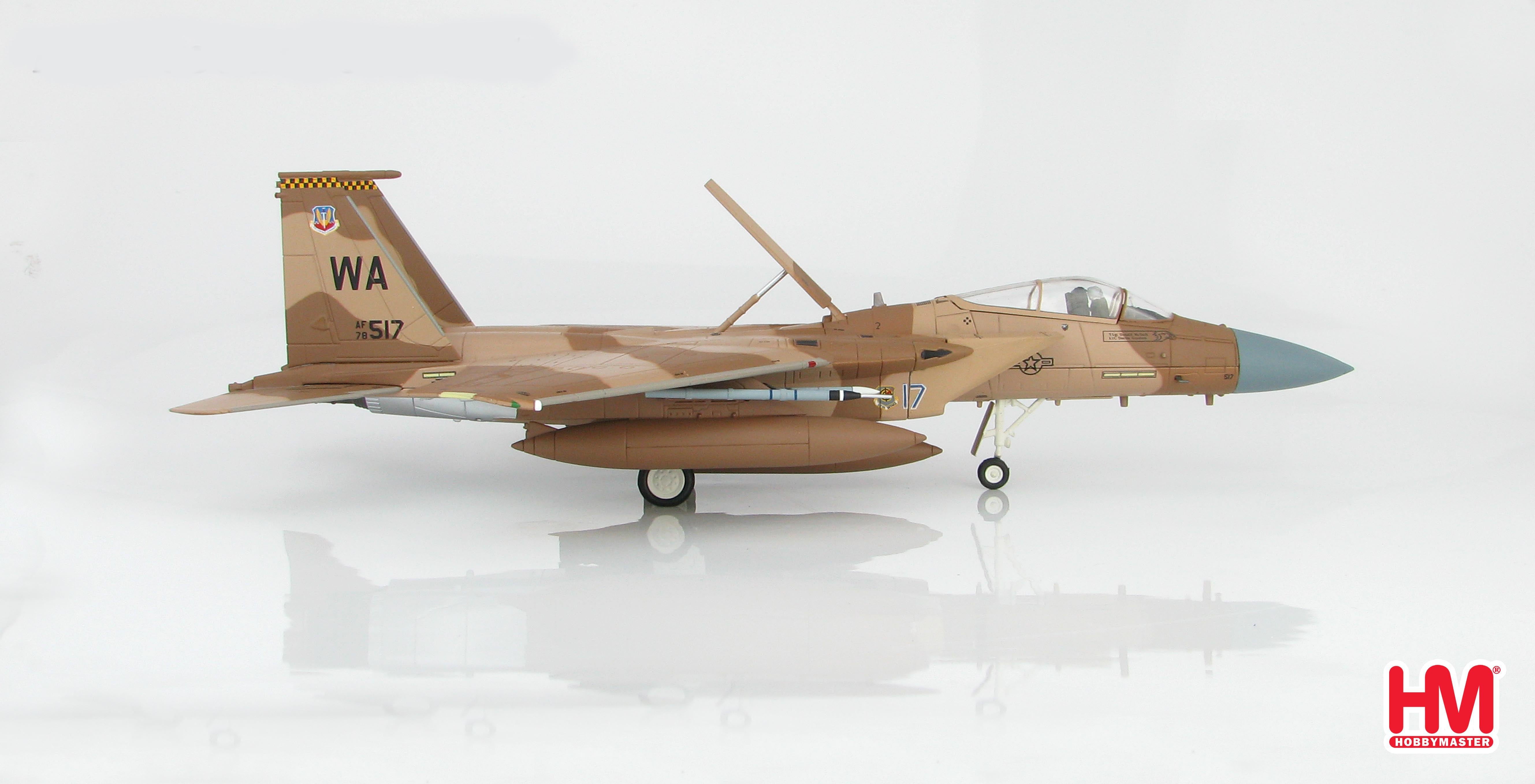 McDonnell Douglas F-15C 65th Aggressor Squadron, 2012 1:72 Scale Diecast Model Right Side View