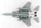 McDonnell Douglas F-15C Eagle 53rd Fighter Squadron “Operation Desert Storm” 1992, 1:72 Scale Diecast Model Bottom View