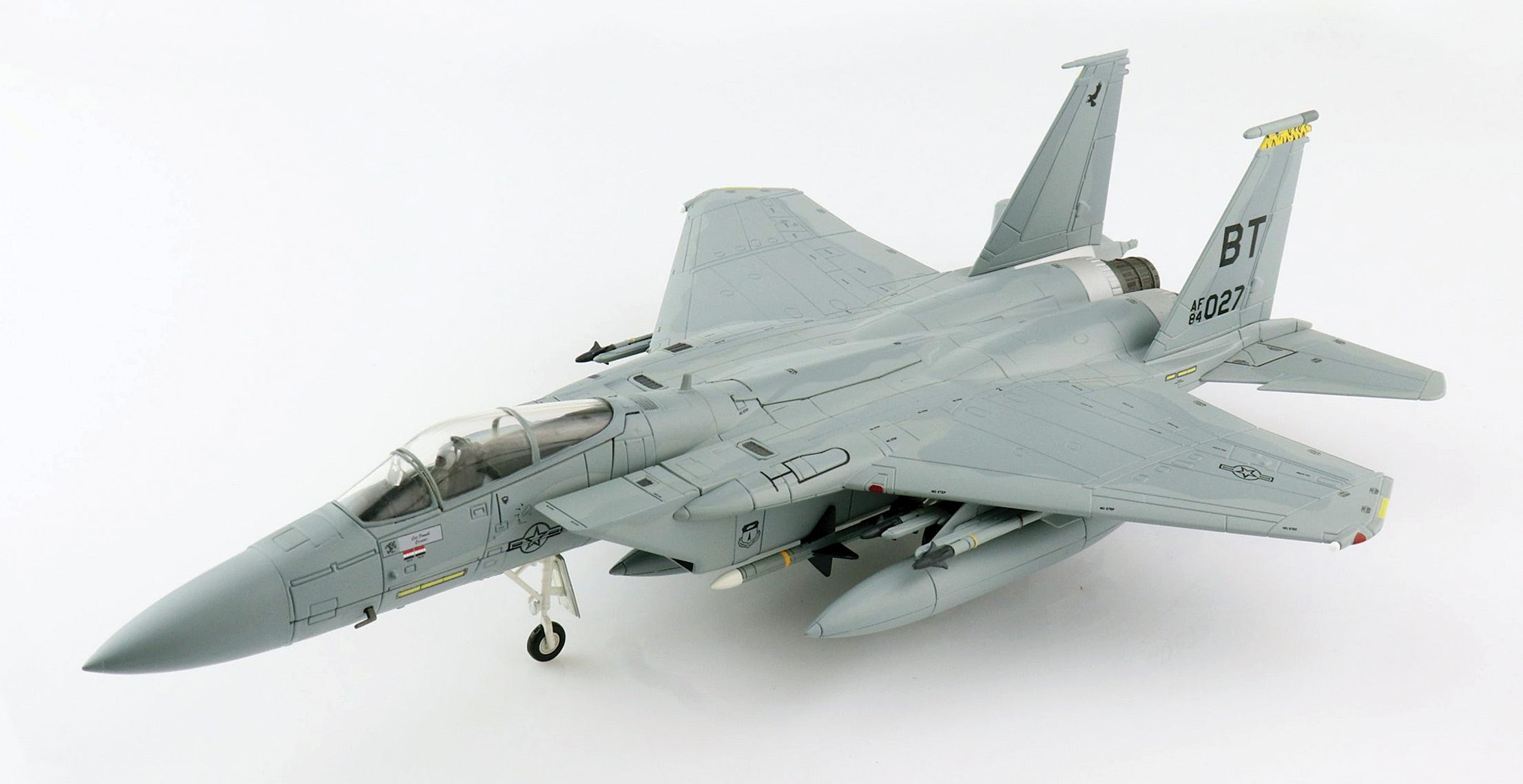 McDonnell Douglas F-15C Eagle 53rd Fighter Squadron “Operation Desert Storm” 1992, 1:72 Scale Diecast Model