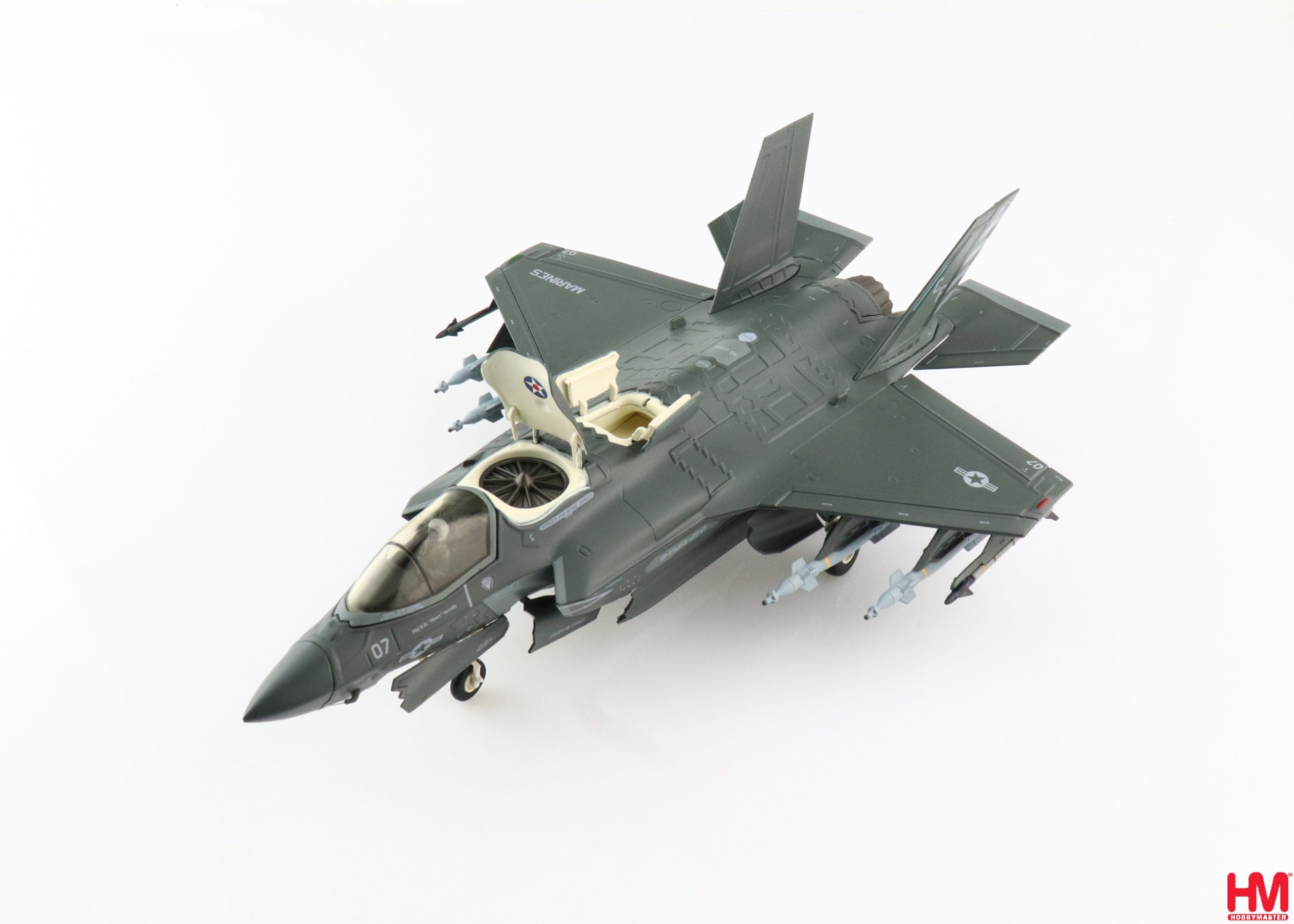 Lockheed Martin F-35B Lightning II, USMC VMFA-211, HMS Queen Elizabeth 2021, 1:72 Scale Diecast Model