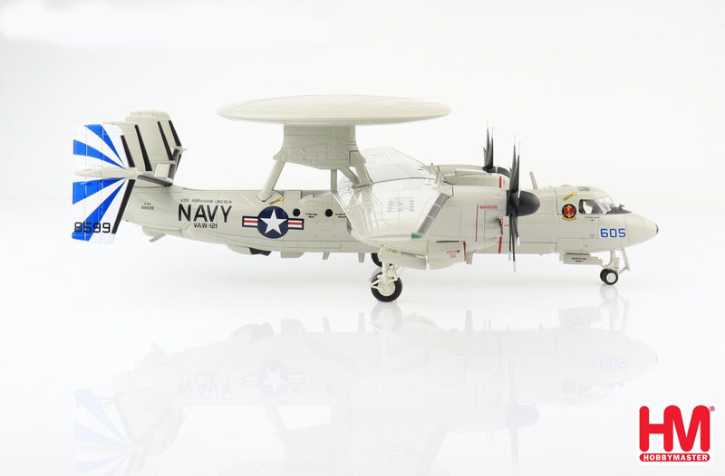 Northrop Grumman E-2D Hawkeye, VAW-121 “Bluetails”, 2018, 1:72 Scale Diecast Model Right Side View