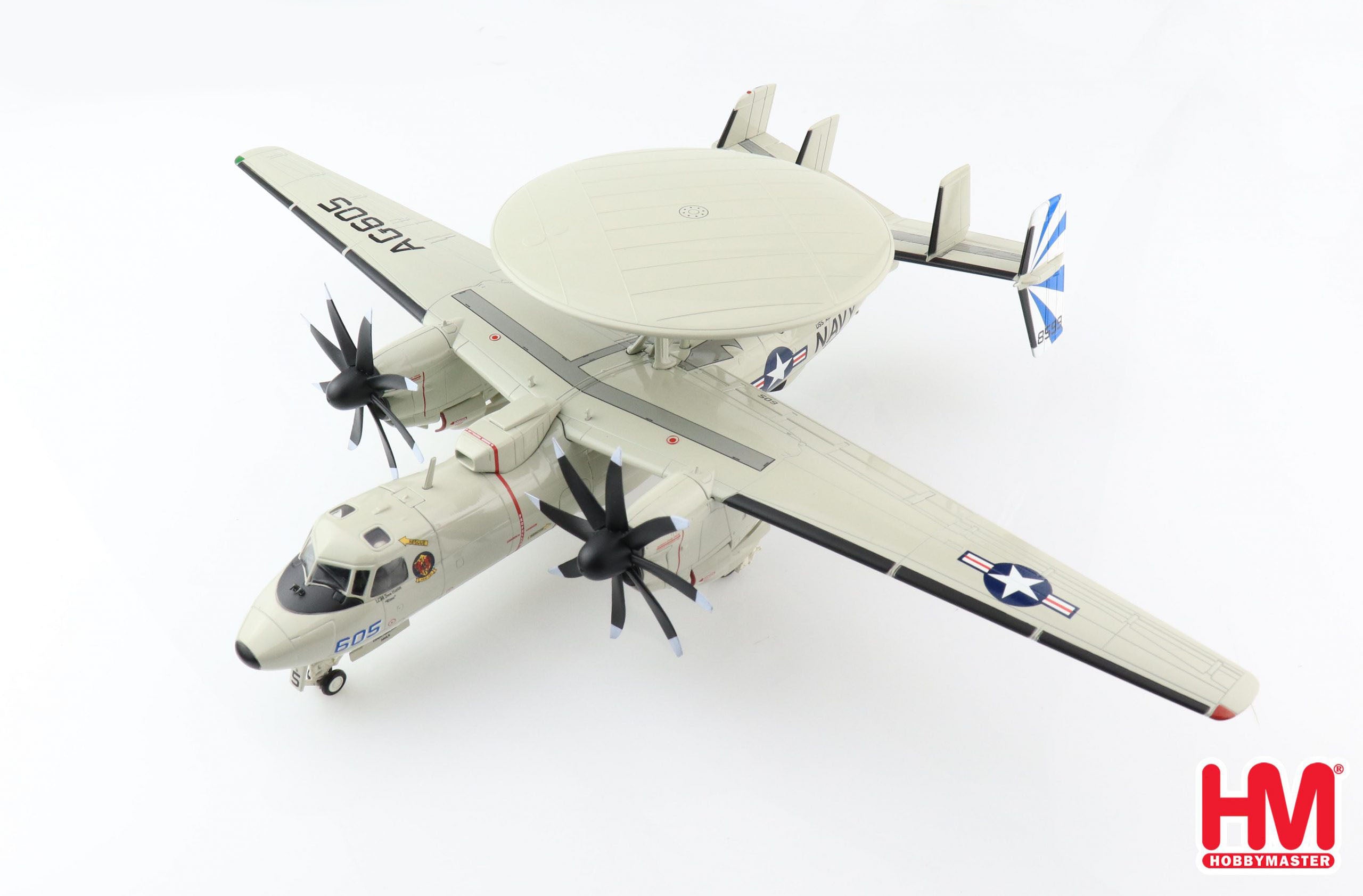 Northrop Grumman E-2D Hawkeye, VAW-121 “Bluetails”, 2018, 1:72 Scale Diecast Model