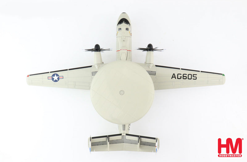 Northrop Grumman E-2D Hawkeye, VAW-121 “Bluetails”, 2018, 1:72 Scale Diecast Model Top View