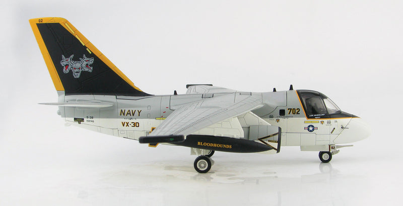 Lockheed S-3B Viking VX-30 “Bloodhounds” 2016, 1:72 Scale Diecast Model Right Side View