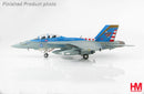 Boeing F/A-18F Super Hornet, US Navy VX-23 “Salty Dogs” NAS Patuxent River, 2016 1:72 Scale Diecast Model Left Side View