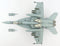 Boeing F/A-18F Super Hornet, VFA-213 US Navy 2017, 1:72 Scale Diecast Model Bottom View
