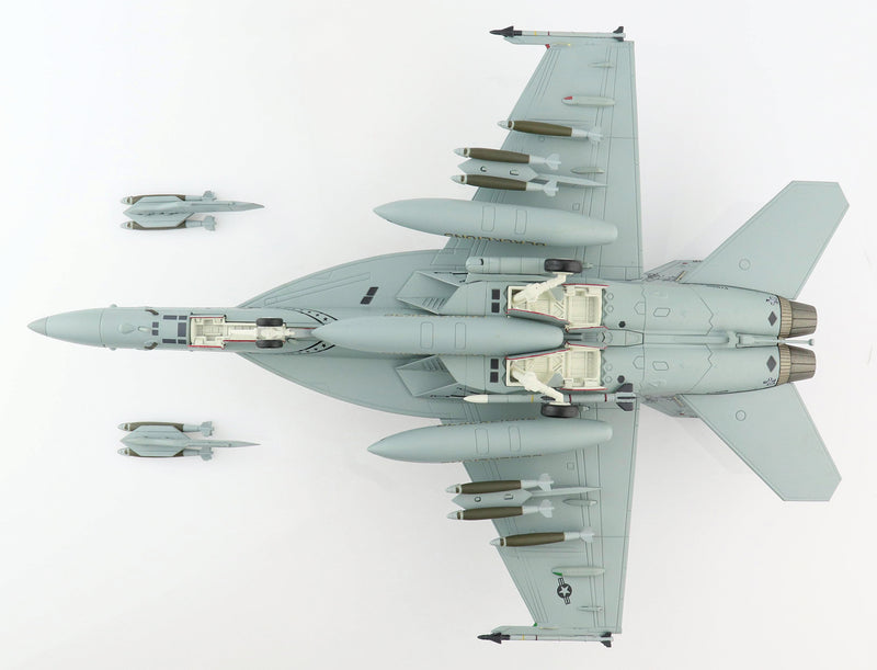 Boeing F/A-18F Super Hornet, VFA-213 US Navy 2017, 1:72 Scale Diecast Model Bottom View