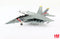 Boeing F/A-18F Super Hornet, VFA-2 “Bounty Hunters” US Navy, 2012 1:72 Scale Diecast Model Left Front View Open Canopy