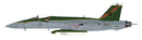 Boeing F/A-18E Super Hornet, VFA-25 “Fist of the Fleet” US Navy, 2013 1:72 Scale Diecast Model Illustration