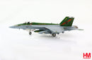 Boeing F/A-18E Super Hornet, VFA-25 “Fist of the Fleet” US Navy, 2013 1:72 Scale Diecast Model Left Side View