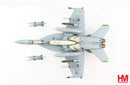 Boeing F/A-18E Super Hornet, VFA-25 “Fist of the Fleet” US Navy, 2013 1:72 Scale Diecast Model Bottom View