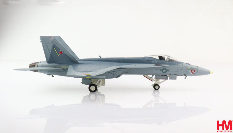 Boeing F/A-18E Super Hornet, VFC-12 “Fighting Omars” US Navy, 2021 1:72 Scale Diecast Model Right Side View
