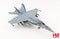 Boeing F/A-18E Super Hornet, VFA-143 “Pukin Dogs” USS Dwight D. Eisenhower, 2009, 1:72 Scale Diecast Model Right Front View