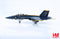 Boeing F/A-18F Super Hornet, “Blue Angels #7” US Navy, 2021 1:72 Scale Diecast Model Left Side View