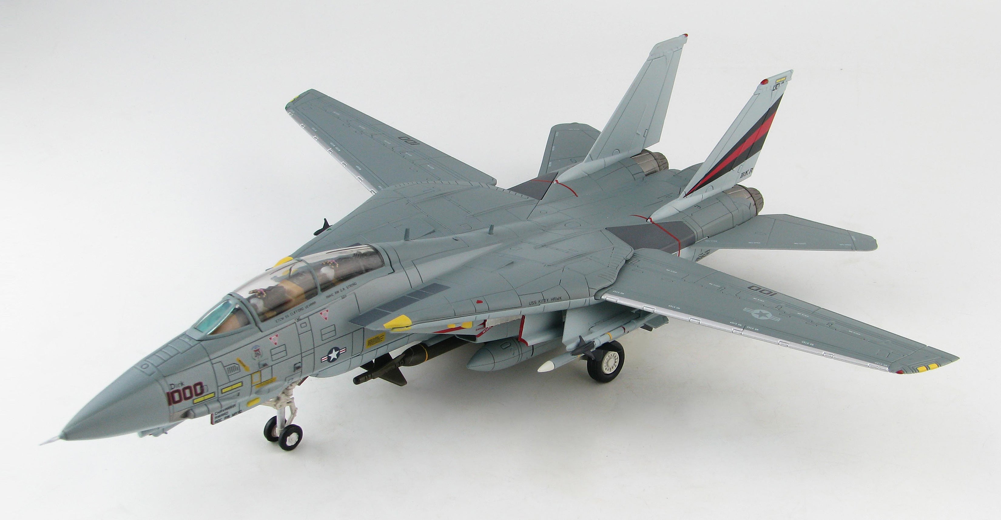 Grumman F-14A Tomcat, VF-154 USS Kitty Hawk 1999, 1:72 Scale Diecast Model