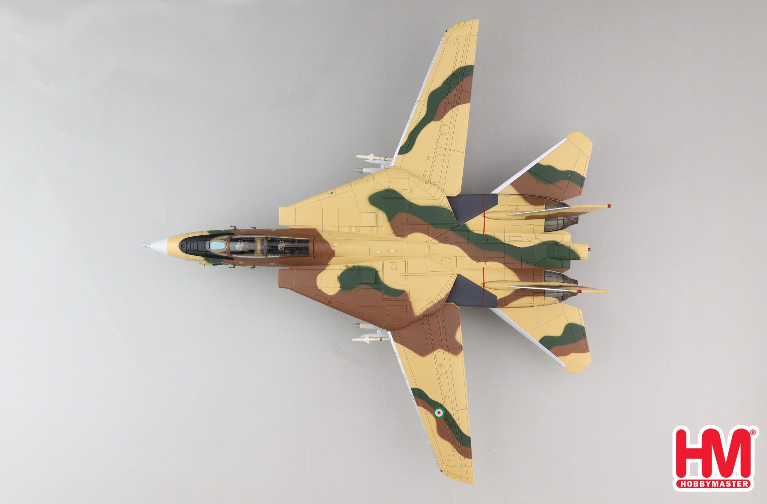 Grumman F-14A Tomcat, 82nd TFS Islamic Republic of Iran Air Force (IRIAF) 1987, 1:72 Scale Diecast Model Top View