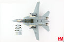 Grumman F-14D Tomcat, VF-2 “Bounty Hunters” 2003, 1:72 Scale Diecast Model Bottom View With Weapons Load