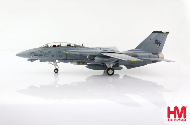 F-14D Tomcat, VF-213 “Black Lions” 2006, 1:72 Scale Diecast Model Left Side View
