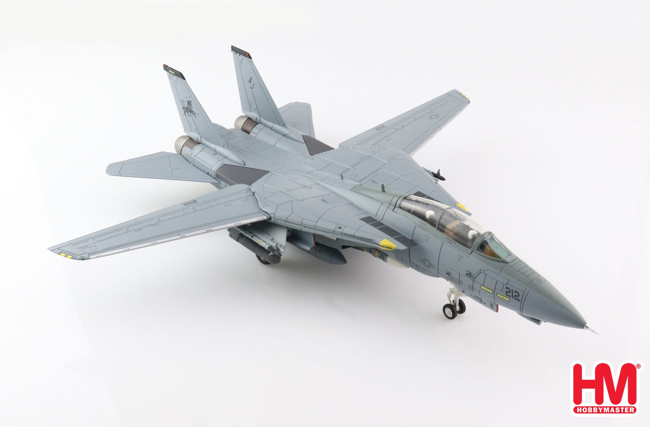 F-toys 1/144 F-22ラプター / F-14イラン Hobby Master | Grumman F-14D Tomcat, VF-213 “Black Lions” 2006, 1