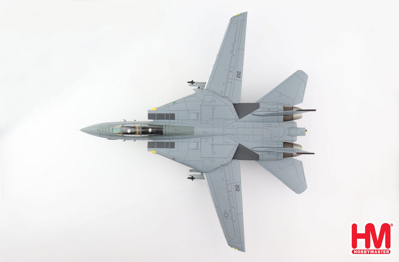 F-14D Tomcat, VF-213 “Black Lions” 2006, 1:72 Scale Diecast Model Top View
