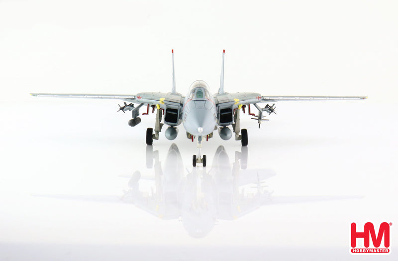 Grumman F-14B Tomcat, VF-102 “Diamondbacks” OEF 2002, 1:72 Scale Diecast Model Front View