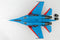 Sukhoi Su-35S Flanker E Russian Knights 2019, 1:72 Scale Diecast Model Bottom View