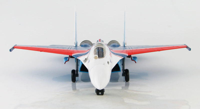Sukhoi Su-35S Flanker E Russian Knights 2019, 1:72 Scale Diecast Model Front View