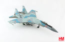 Sukhoi Su-35S Flanker E “Red 59” Russian Air Force, Syria 2018, 1:72 Scale Diecast Model Right Front View
