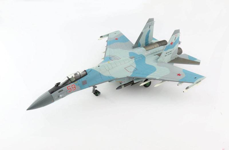 Sukhoi Su-35S Flanker E “Red 59” Russian Air Force, Syria 2018, 1:72 Scale Diecast Model