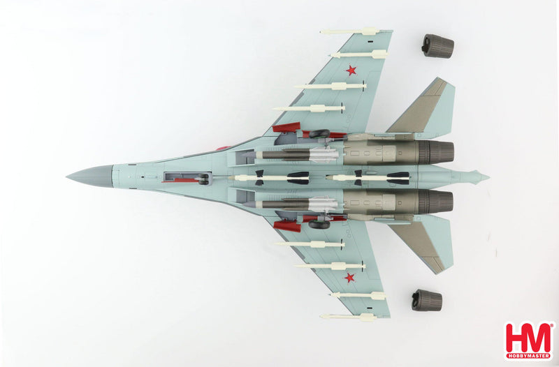 Sukhoi Su-35S Flanker E “Red 59” Russian Air Force, Syria 2018, 1:72 Scale Diecast Model Bottom View