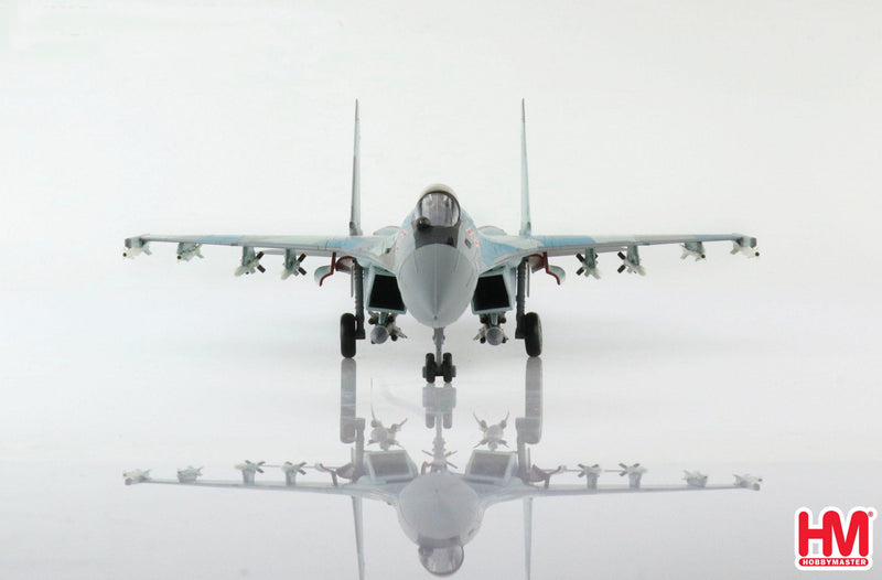 Sukhoi Su-35S Flanker E “Red 59” Russian Air Force, Syria 2018, 1:72 Scale Diecast Model Front View
