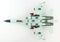 Sukhoi Su-27SKM Flanker B “Blue 305” Paris Airshow, 2005 1:72 Scale Diecast Model Bottom View