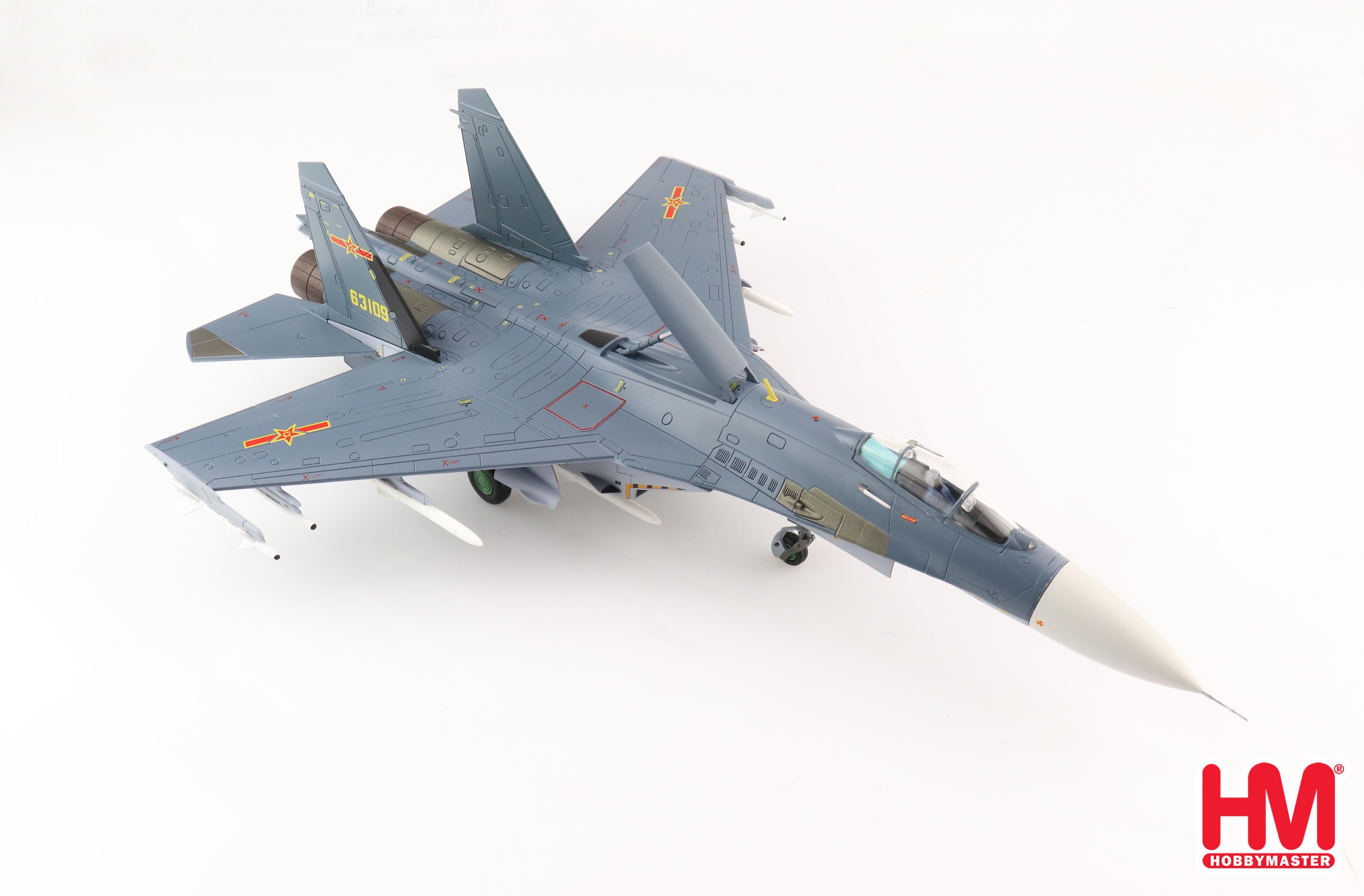 Shenyang JG-11BG Flanker L, PLAAF 2022, 1/72 Scale Diecast Model Right Front View