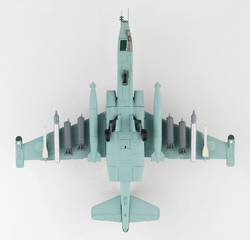 Sukhoi Su-25SM Frogfoot Russian Air Force Syria 2015 1:72 Scale Diecast Model By Hobby Master Bottom View