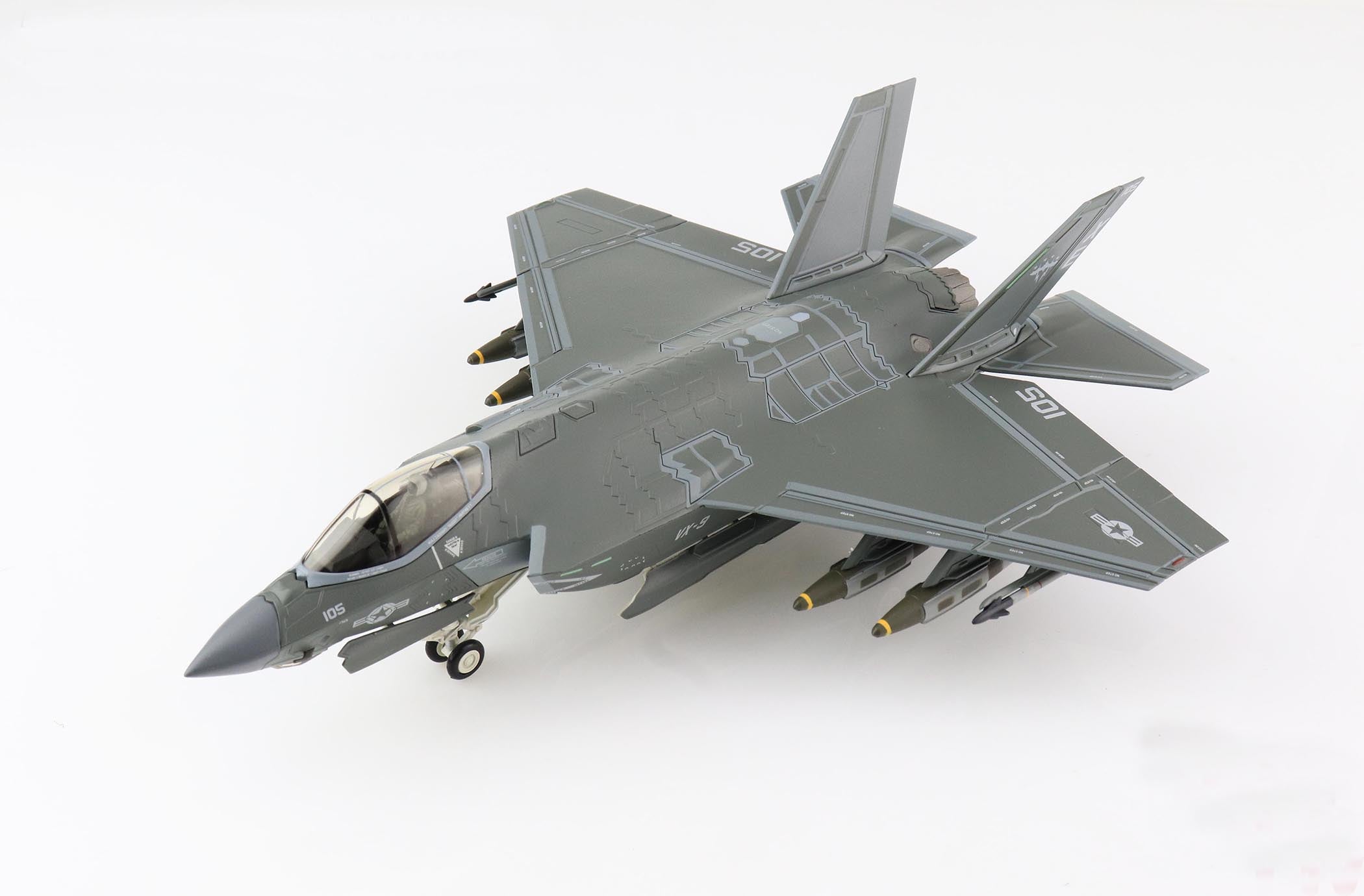 Lockheed Martin F-35C Lightning II, VX-9 2018, 1:72 Scale Diecast Model