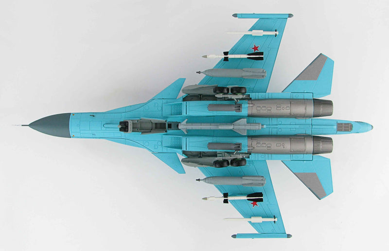 Sukhoi Su-34 Fullback “Red 03” Syria 2015, 1:72 Scale Diecast Model Bottom View