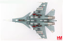 Sukhoi Su-33 Flanker D, Russian Navy “Red 70”, 2001, 1:72 Scale Diecast Model Bottom View