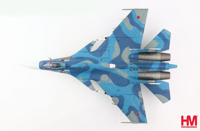 Sukhoi Su-33 Flanker D, Russian Navy “Red 70”, 2001, 1:72 Scale Diecast Model Top View