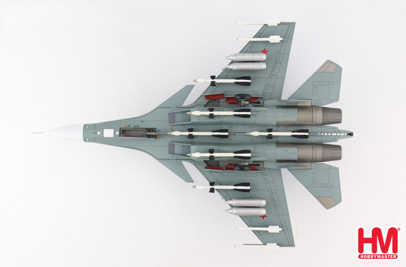 Sukhoi Su-33 Flanker D, Russian Navy “Bort 84”, 2016, 1:72 Scale Diecast Model Bottom View With Weapons